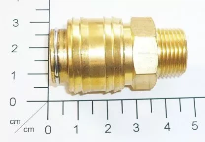 Швидкоз'єднувана муфта Einhell зовнішня різьба 3/8 дюйма 4139208 (4006825560831) - Фото 4 Швидкоз'єднувана муфта Einhell зовнішня різьба 3/8 дюйма 4139208 (4006825560831) - зображення 4