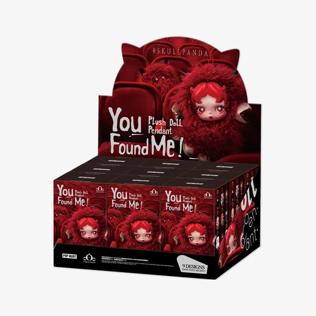 Коллекционная мягкая игрушка-сюрприз Pop Mart SKULLPANDA серия You Found Me! (6941313029347) - изображение 2