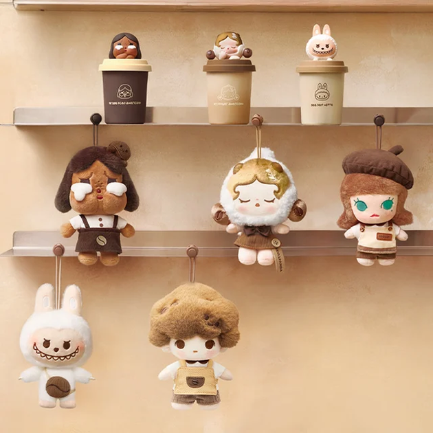 Коллекционная мягкая игрушка-сюрприз Pop Mart POP BEAN серия Coffee Factory (6941313024571) - изображение 4