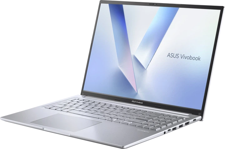 Ноутбук Asus Vivobook 16 OLED M1605NAQ-SH054 (90NB1832-M001Y0) Cool Silver / 16" OLED WUXGA / AMD Ryzen 7 170 / RAM 16 ГБ / SSD 1 ТБ / Подсветка клавиатуры / Зарядка по USB - изображение 3