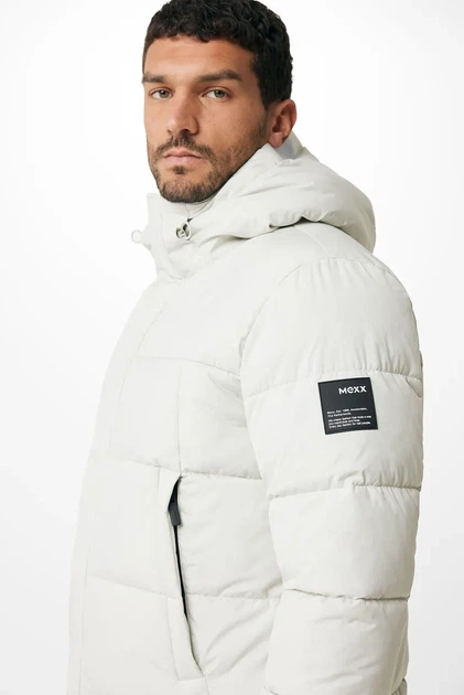 Чоловіча біла куртка Mexx XL YA1146036M - Фото 4 Чоловіча біла куртка Mexx XL YA1146036M - изображение 4