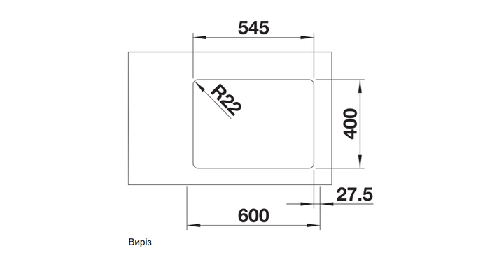 Кухонна мийка Blanco - 522977 ANDANO 340/180-U - зображення 3
