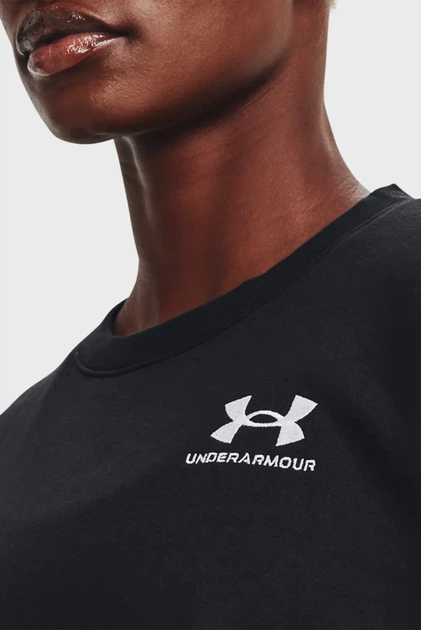 Жіночий чорний світшот Essential Fleece Crew-BLK Under Armour XXL 1373032-001 - изображение 4