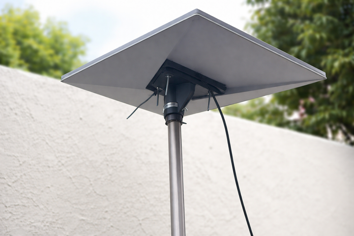 Крепление Starlink Gen 3 Kickstand на трубу 33 мм с хомутом и болтами черное - Фото 4 Крепление Starlink Gen 3 Kickstand на трубу 33 мм с хомутом и болтами черное - изображение 4