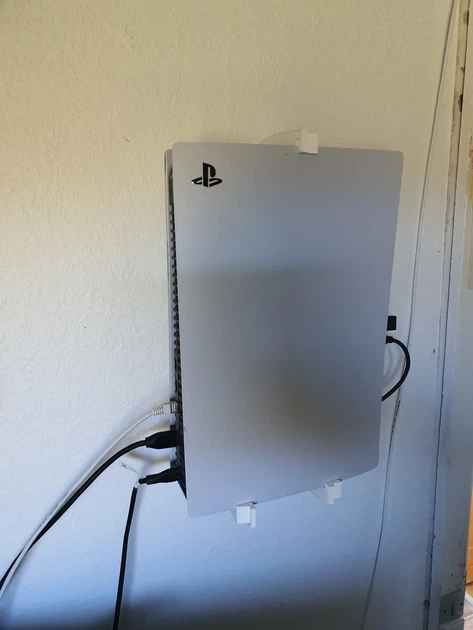 Настінне кріплення для Sony PlayStation 5 біле - зображення 3