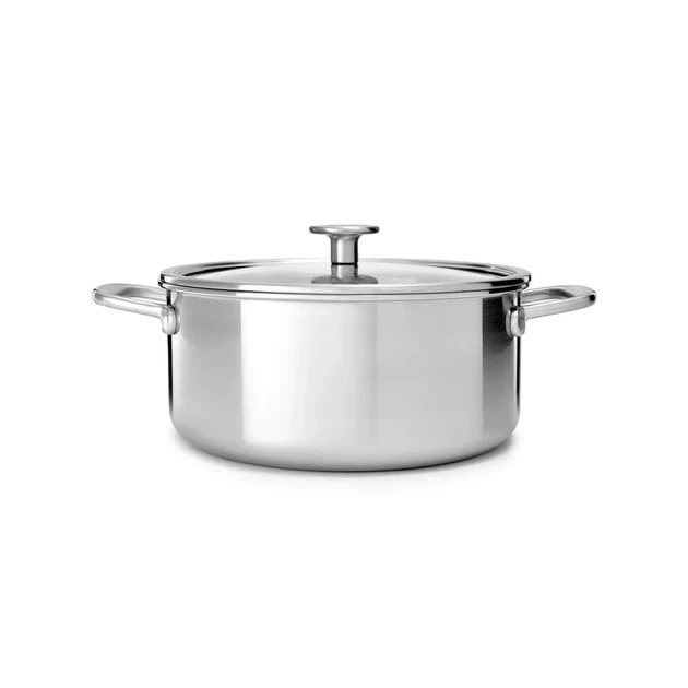 Каструля KitchenAid MSS з кришкою 3,1 л 20 см CC003259-001 (00128312) - Фото 1 Каструля KitchenAid MSS з кришкою 3,1 л 20 см CC003259-001 (00128312) - изображение 1