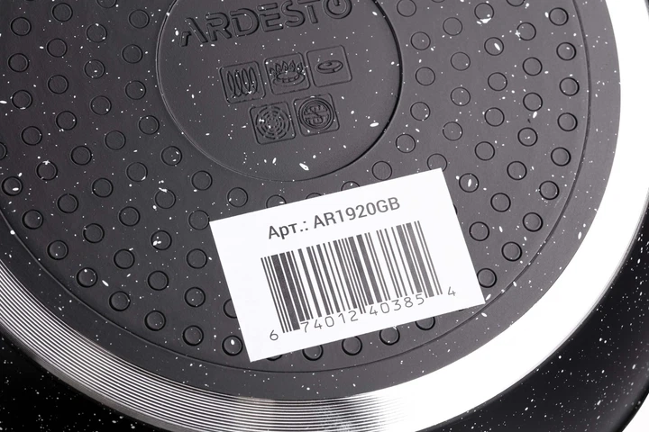 Сковорода Ardesto Gemini Gourmet Spoleto, 20см, алюміній, чорний (00106661) - изображение 5