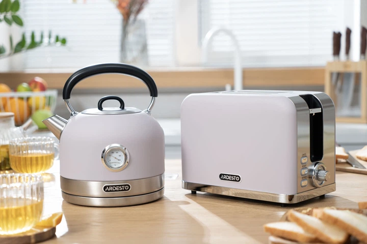 Електрочайник Ardesto EKL-F500L, 1.7л, метал, мат, Otter, ліловий (00109444) - изображение 7
