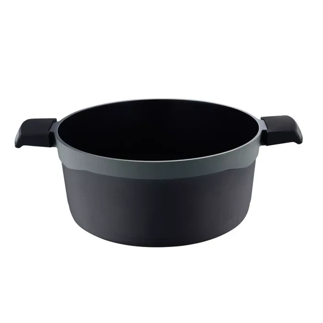 Каструля MasterPro Gastro reeco з кришкою 7.2 л BGMP-8108 (00128370) - изображение 2