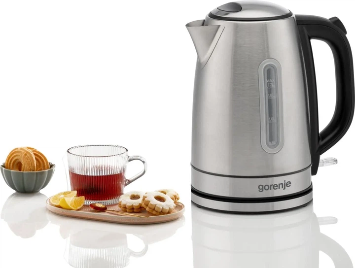 Електрочайник Gorenje 1.7л, Strix-контроль, метал, нерж (00109478) - изображение 5