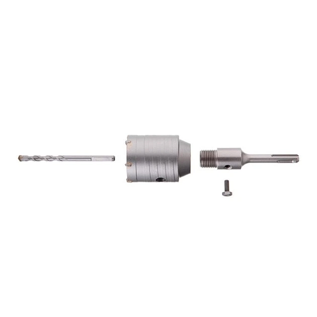 Cверло по бетону Intertool корончатое 55мм переходник SDS Plus 100мм (SD-7055) - Фото 4 Cверло по бетону Intertool корончатое 55мм переходник SDS Plus 100мм (SD-7055) - изображение 4