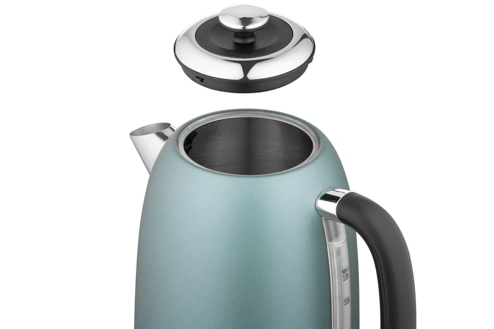 Електрочайник Ardesto Mint Harmony 1.8л, Strix, метал, м'ятний матовий (00109439) - изображение 7