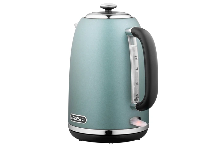 Електрочайник Ardesto Mint Harmony 1.8л, Strix, метал, м'ятний матовий (00109439) - изображение 9