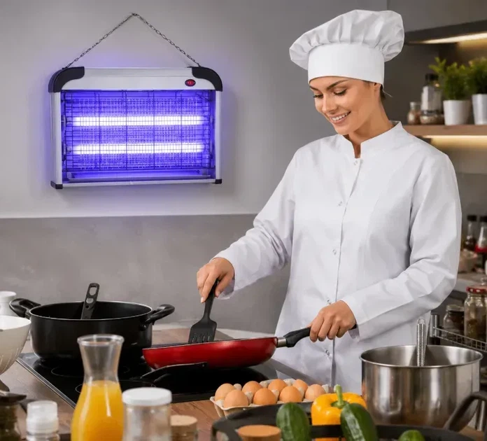 Электрическая ультрафиолетовая лампа от комаров и мух Mosquito Killer Lamp 30W. Уничтожитель насекомых с УФ-подсветкой - Фото 6 Электрическая ультрафиолетовая лампа от комаров и мух Mosquito Killer Lamp 30W. Уничтожитель насекомых с УФ-подсветкой - изображение 6