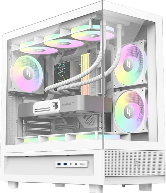 Корпус GameMax NEX C51 WH - Фото 1 Корпус GameMax NEX C51 WH - зображення 1