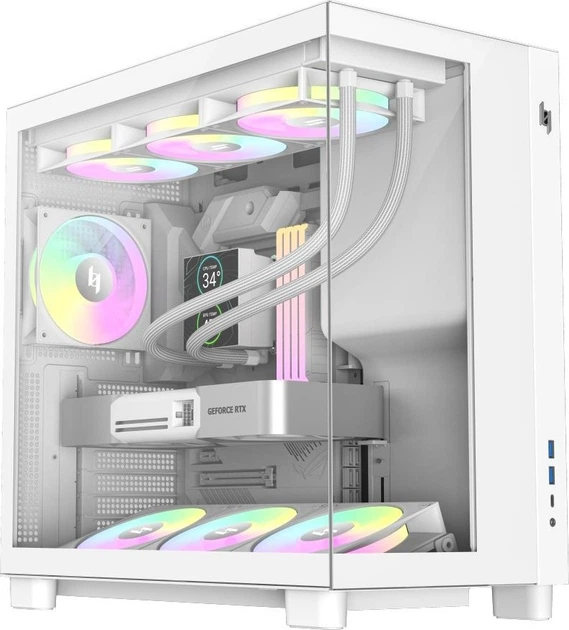 Корпус GameMax NEX C53 WH - Фото 1 Корпус GameMax NEX C53 WH - зображення 1