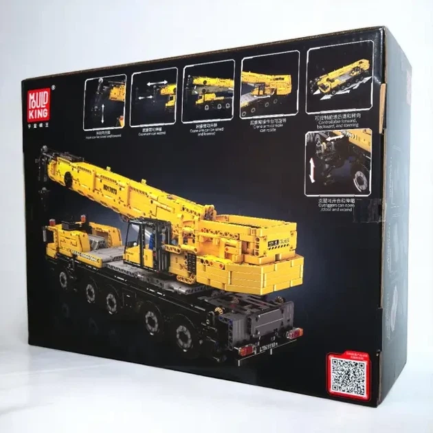 Конструктор Mould King 17073 Мобильный кран LTM 1110 на радиоуправлении || Автокран на пульте || 3218 деталей - Фото 3 Конструктор Mould King 17073 Мобильный кран LTM 1110 на радиоуправлении || Автокран на пульте || 3218 деталей - изображение 3