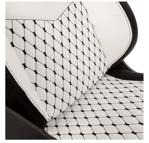 Ігрове крісло Noblechairs EPIC, White/Black (NBL-PU-WHT-001) - зображення 3