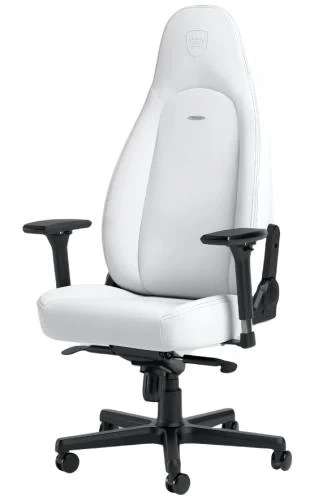 Ігрове крісло Noblechairs ICON "White Edition" (NBL-ICN-PU-WED) - Фото 3 Ігрове крісло Noblechairs ICON "White Edition" (NBL-ICN-PU-WED) - зображення 3