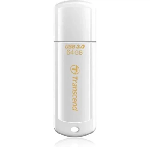 Флеш накопитель USB 64Gb Transcend JetFlash 730, White, USB 3.1 Gen 1 (TS64GJF730) - Фото 1 Флеш накопитель USB 64Gb Transcend JetFlash 730, White, USB 3.1 Gen 1 (TS64GJF730) - изображение 1