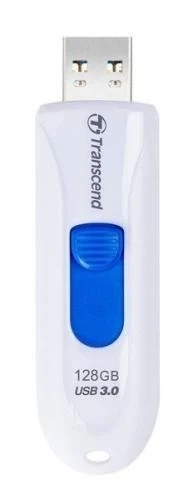 Флеш накопитель USB 128Gb Transcend JetFlash 790, White, USB 3.1 Gen 1 (TS128GJF790W) - Фото 1 Флеш накопитель USB 128Gb Transcend JetFlash 790, White, USB 3.1 Gen 1 (TS128GJF790W) - изображение 1
