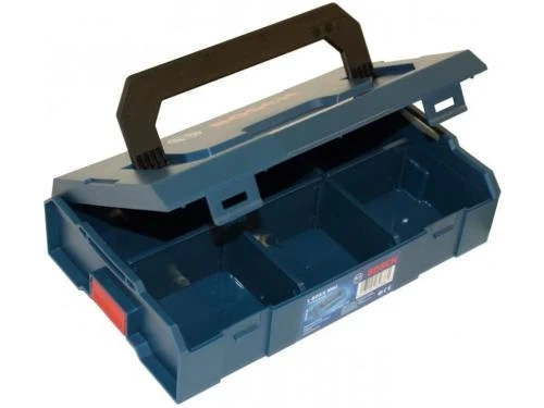Ящик для инструмента Bosch L-BOXX Mini, пластик, пластиковый замок, 260х155х63 мм (1.600.A00.7SF) - изображение 2