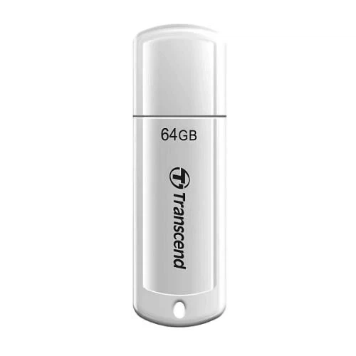 Флеш накопитель USB 64Gb Transcend JetFlash 370, White, USB 2.0 (TS64GJF370) - Фото 1 Флеш накопитель USB 64Gb Transcend JetFlash 370, White, USB 2.0 (TS64GJF370) - изображение 1