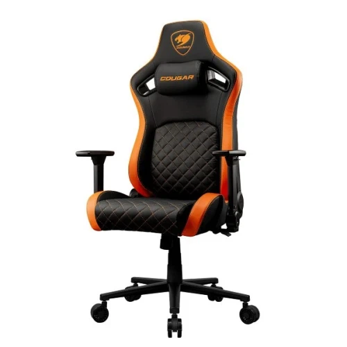 Игровое кресло Cougar Defensor, Black/Orange - изображение 6