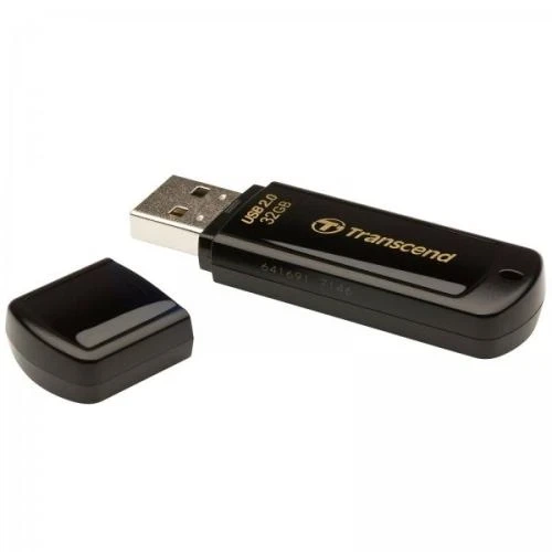 Флеш накопитель USB 32Gb Transcend JetFlash 350, Black, USB 2.0 (TS32GJF350) - Фото 2 Флеш накопитель USB 32Gb Transcend JetFlash 350, Black, USB 2.0 (TS32GJF350) - изображение 2