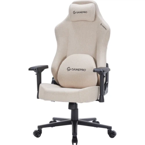 Игровое кресло GamePro Size L Fabric, Gray (FGC750G) - Фото 2 Игровое кресло GamePro Size L Fabric, Gray (FGC750G) - изображение 2