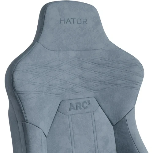 Ігрове крісло Hator Arc 3 Velour "XL", Blue (HTC3445XL) - зображення 8