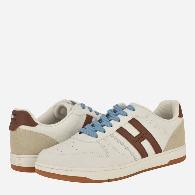 Мужские кроссовки Tommy Hilfiger Tilyas 101144511 47 Белые (1159862449) - Фото 3 Мужские кроссовки Tommy Hilfiger Tilyas 101144511 47 Белые (1159862449) - изображение 3