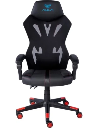 Игровое кресло Aula F010, Black/Red - Фото 2 Игровое кресло Aula F010, Black/Red - изображение 2