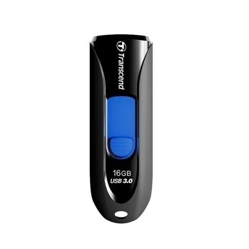 Флеш накопитель USB 16Gb Transcend JetFlash 790, Black/Blue, USB 3.1 Gen 1 (TS16GJF790K) - Фото 1 Флеш накопитель USB 16Gb Transcend JetFlash 790, Black/Blue, USB 3.1 Gen 1 (TS16GJF790K) - изображение 1
