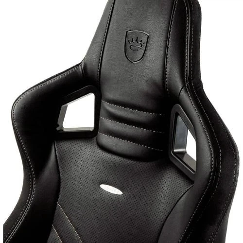 Ігрове крісло Noblechairs EPIC, Black/Gold (NBL-PU-GOL-002) - зображення 2