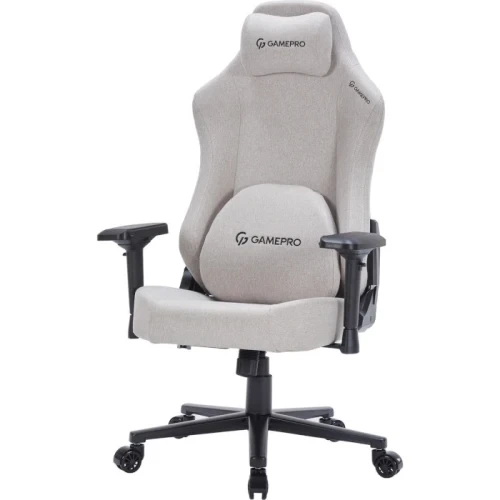 Игровое кресло GamePro Size L Fabric, Light Gray (FGC750LG) - изображение 2
