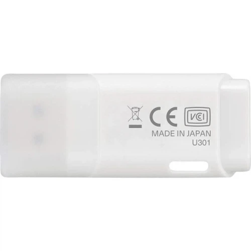 Флеш накопитель USB 64Gb Kioxia TransMemory U301, White, USB 3.2 Gen 1 (LU301W064GG4) - изображение 2