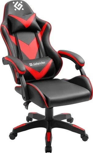 Ігрове крісло Defender xCom, Black/Red (64337) - зображення 4
