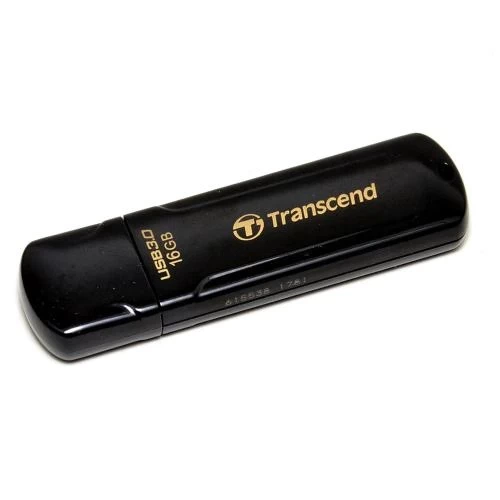 Флеш накопитель USB 16Gb Transcend JetFlash 700, Black, USB 3.1 Gen 1 (TS16GJF700) - Фото 1 Флеш накопитель USB 16Gb Transcend JetFlash 700, Black, USB 3.1 Gen 1 (TS16GJF700) - изображение 1