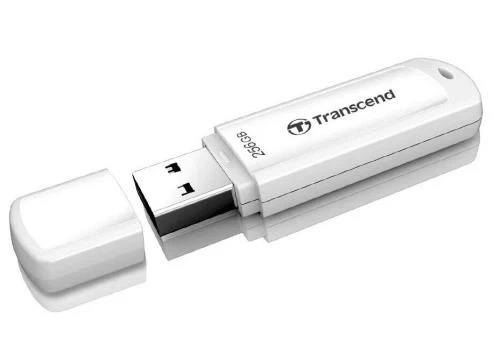 Флеш накопичувач USB 256Gb Transcend JetFlash 730, White, USB 3.1 Gen 1 (TS256GJF730) - Фото 3 Флеш накопичувач USB 256Gb Transcend JetFlash 730, White, USB 3.1 Gen 1 (TS256GJF730) - зображення 3
