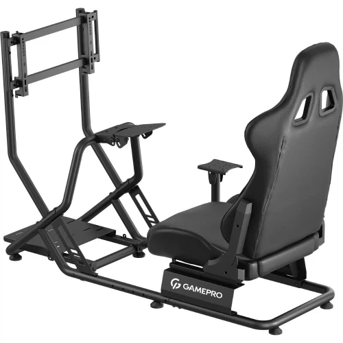 Ігрове крісло кокпіт GamePro RS115, Black - Фото 4 Ігрове крісло кокпіт GamePro RS115, Black - зображення 4