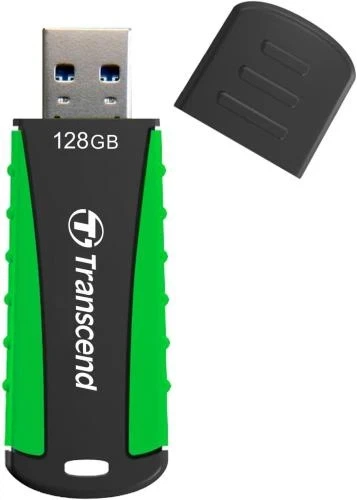 Флеш накопитель USB 128Gb Transcend JetFlash 810, Black/Green, USB 3.1 Gen 1 (TS128GJF810) - изображение 2