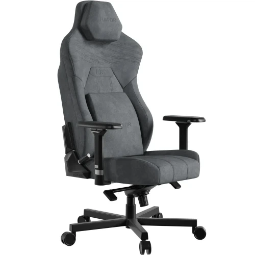 Игровое кресло Hator Arc 3 Velour "XL", Grey (HTC3446XL) - Фото 3 Игровое кресло Hator Arc 3 Velour "XL", Grey (HTC3446XL) - изображение 3