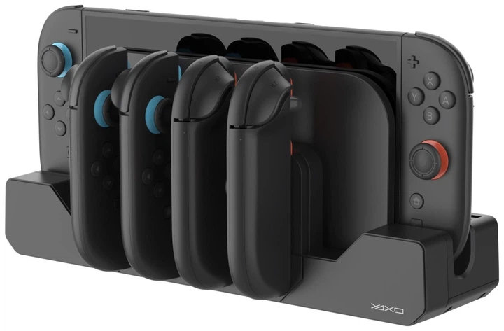 Підставка Yaxo Power Shock Joy-Con для Nintendo Switch 2 (YGPSCB01B) - зображення 2
