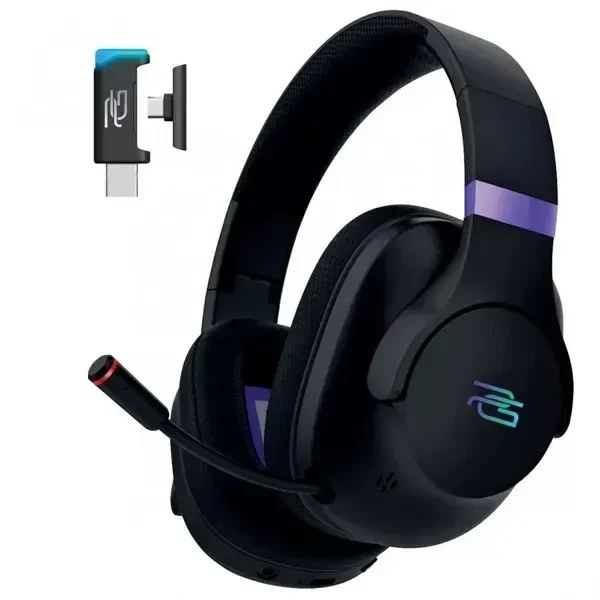 Бездротові ігрові навушники Proove Gaming Bliss Pro Black Геймерська гарнітура з мікрофоном та 2.4 ГГц / Bluetooth - Фото 2 Бездротові ігрові навушники Proove Gaming Bliss Pro Black Геймерська гарнітура з мікрофоном та 2.4 ГГц / Bluetooth - зображення 2
