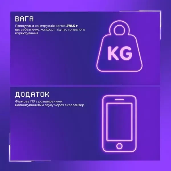 Бездротові ігрові навушники Proove Gaming Bliss Pro White Геймерська гарнітура з мікрофоном та 2.4 ГГц / Bluetooth - зображення 7