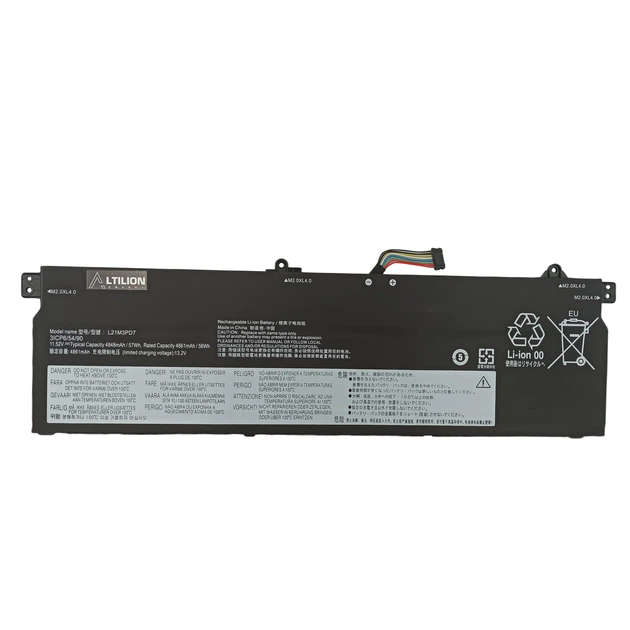 Батарея Altilion Energy L21M3PD7 сумісний з IBM, Lenovo - Фото 2 Батарея Altilion Energy L21M3PD7 сумісний з IBM, Lenovo - изображение 2
