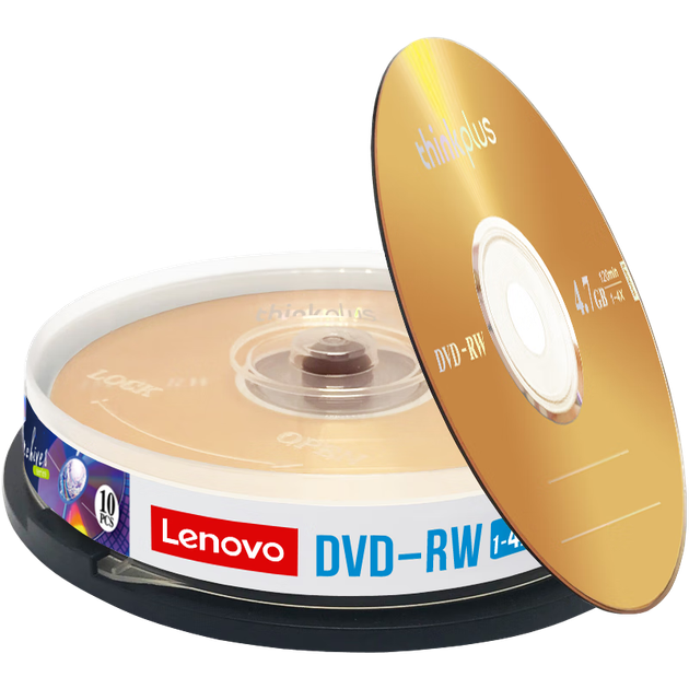 Чистые DVD-RW диски Lenovo/записываемые диски, скорость 1-4x, 4,7 ГБ, производство Тайвань, серия Archive, 10 штук в коробке, стираемые, многоразовые для многократной записи. - Фото 6 Чистые DVD-RW диски Lenovo/записываемые диски, скорость 1-4x, 4,7 ГБ, производство Тайвань, серия Archive, 10 штук в коробке, стираемые, многоразовые для многократной записи. - изображение 6
