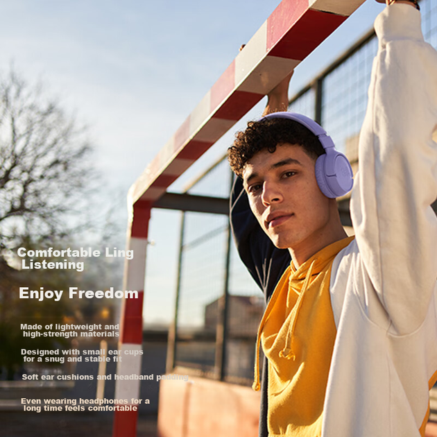 Навушники JBL Tune 520BT Purple - зображення 5