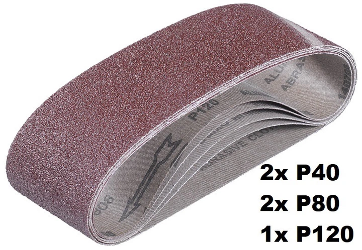 Taśma ścierna Einhell 75×533 TE-BS 850 TC-BS 8038 49912575 5 szt (4009319125752) - obraz 2